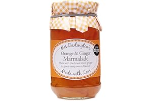 THE GREAT BRITISH CONFECTIONERY COMPANY Mrs Darlington's Marmelade à l'orange et au gingembre 340 g