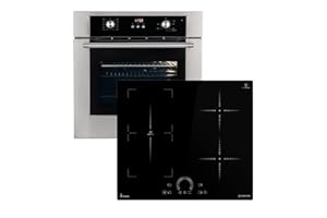 KKT KOLBE Herdset: 60cm Einbaubackofen BO8810SS + 60cm Induktionskochfeld IH85901FZ | Heißluft | Teleskopauszüge | Automatik-Timer | 2-fach Wärmeschutzverglasung | Kindersicherung | SET8810IH592FZ