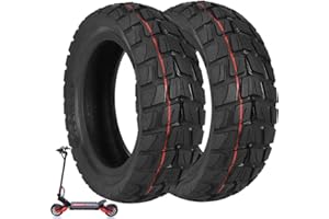 VOLOHAS 10 x 3/255 x 80 80/65-6 fuoristrada tubeless pneumatici da 10 pollici per Kugoo M4/M4 pro/Kaabo Wolf Warrior/Kaabo Mantis 10/Dualtron Zero 10 X scooter elettrico ispessito sostituzione (2