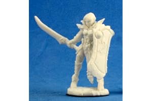 Pechetruite 1 x CASSIATTA Paladin Warrior - Reaper Bones Miniatura per Gioco di Ruolo Guerra - 77204