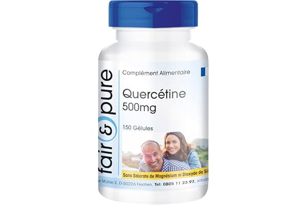 Fair & Pure® - Quercétine 500mg - 150 gélules