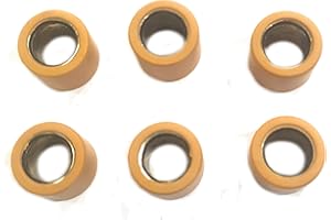 KEN ROD 6 Rulli Variatori 16 x 13 mm, 7 g, per GY6 49cc 50cc Scooter Ciclomotore 4 tempi