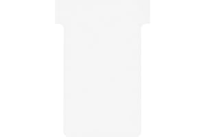 Franken TK209 Lot de 100 fiches cartonnées en T Crème Taille 2 59 mm