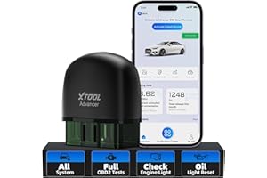 XTOOL AD20 Pro OBD2 Scanner, Wireless Full System OBD2 Code Reader Car Diagnostic Tool, Free Update, Oil Reset, Smog Check, Performance Test, Voltage Test, Engine Fault Code Reader for iOS & Android