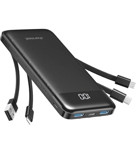 Power Bank 10000 Mah,22.5W Powerbank Klein Aber Stark Mit Led