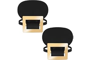 APLZGMG Colonial Shoe Buckle for Women Men, Colonial Shoe Buckle Historical Shoes Buckles Costume Accessory for Pilgrim and Fancy Dress, Historical Dress Up Accessories Founding Father Costume