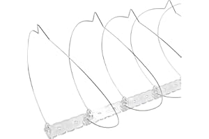 KOKMEYA Piques à oiseaux, 4,8 m, en acier inoxydable 304, répulsif durable pour les jardins, clôtures et avant-toits, repousse efficacement les pigeons, les petits oiseaux et les pics, facile à