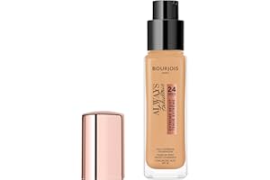 BOURJOIS - Fond De Teint Always Fabulous 24h 210 Vanille - Fini Semi-Mat - À L'Acide Hyaluronique & Vitamine E - Haute Couvrance - Longue Tenue 24h - SPF20 - 30ml
