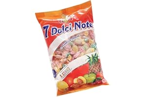DIS 3D Caramelle 7 Dolci Note Ripiene alla frutta Finazzi kg 1 - Caramelle Ripiene al gusto Frutta - Busta 1000gr Made in Italy