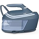 Philips 6000 Series Perfectcare Steam Boiler Iron, Powerful Steam, 1.8 L Removable Water Chamber, Zero Burn Risk, SteamGlide