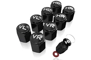 BESMRPG 8 Stück Ventilkappen Auto,Für Reifen,Fahrrad,Autoreifen,Valve Ventil,Ventildeckel,Autoventil,Auto-Ventildeckel,Reifenventil Kappe,Kappen,Motorrad Pneu Reifenventilkappen,Valves Ventilkappe Abdeckung
