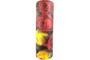 GENERIC Roses Flowers Scatter Tubes for Ashes – Biodegradable Cardboard Cremation Urns (Large)
