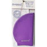 Avessa Silikon Bone, Kaymaz, Su Ge&ccedil;irmez, Deniz ve Havuz i&ccedil;in Uygun, Unisex, Sarı & Mor, Sc-209
