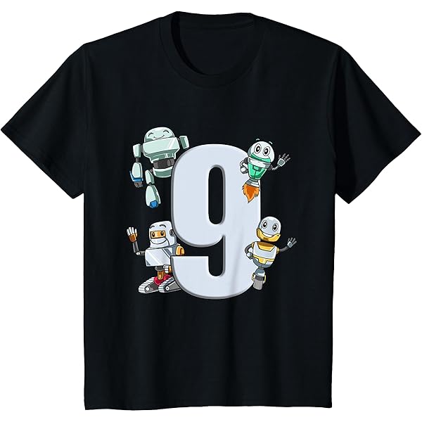 I Love Robots Langarmshirt Kinder - Buntes Roboter Design | Lustiges Geschenk Für Technik-Fans