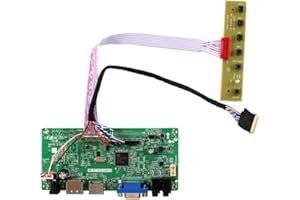 VSDISPLAY VGA DP LVDs płyta kontrolera ME.RT2525.EB818 dla 35.6 cm 15.6 cm 1366x768 40-pinowy B140XW01 LP156WH2 BT156GW02 LTN156AT09 ekran LCD WLED