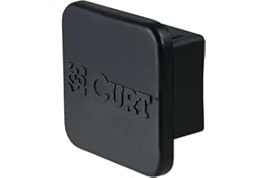 CURT BKDK 22276 Rubber Trailer Hitch Cover, Fits 2-Inch Receiver