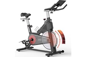 JOROTO X1P/X1L Exercise Bikes for Home Use, Quiet Magnetic Resistance Stationary Bike with LCD Display, 10KG/20KG Flywheel, Smooth Belt Drive, 150KG Capacity, Indoor Cycling Bike for Cardio Workout