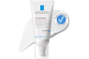 La Roche-Posay, Toleriane Rosaliac AR nawilżający SPF30 przeciw zaczerwienieniom, łagodzi i chroni, frakcja probiotyczna, bezzapachowa, wrażliwa skóra z tendencją do trądziku różowatego, 50 ml, Kolor