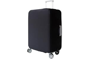 S.D. Maket Housse de valisse Bagage Élastique Bagages Couverture Valise Couverture Protecteur Housse de Bagage, Noir