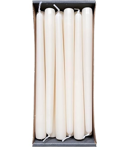 Bougies Cire Restaurant Cereria De Giorgio Bougies Coniques - Lot