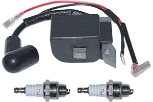 Gubeter Kit bobina di accensione, per motosega Per Husqvarna 136 137 141 142 36 41 235 240, 530039143, 545199901,545063901, 530039239