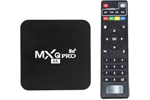 X88 MXQ Pro 5G 4K Android TV 13.1 Box Ram 1GB Rom 8GB Android Smart Box H.265 HD 3D Dual Band 2.4G/5G WiFi Quad Core Home Media Player