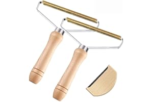 LONNALEE Anti-Pilling-Rasier-Set, 1 Kamm, Kaschmir und 2 Pack Handbürste, Anti-Borsten, Kombination für Kaschmir-Pullover, Kleidung, Werkzeug, zum Entfernen von Knödeln, Kleidung