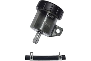 GHJKLDHA Powersports Brake Accessories, Motorcycle Rear Brake Master Cylinder Fluid Tank, Fluid Reservoir, Leak Resistant for Sportsman Scrambler Outlaw Replace, Vehicle Use
