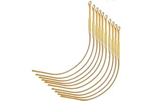 AMZfishing® 10 anelli intrecciati | Loop Connector | loop | loop | loop | loop | loop-on-junction | pesca a mosca | temolo | mosca | pesca a mosca | trota