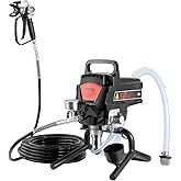 VEVOR Paint Sprayer 950 W Airless Painting Machines 2 L/min Electric Airless Spray Gun Maximum Pressure 3000 PSI with 15 m Ho