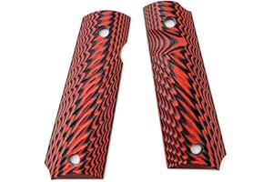 Aibote 1911 Pistolengriffe G10 benutzerdefinierte DIY EDC Pistolen Griffe voller Größe passt die meisten Commander, Standard & Regierung 1911 Modelle