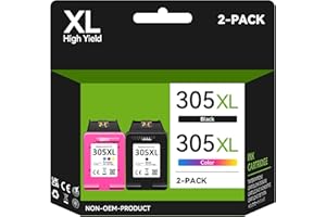 NEIBER ATOPINK 305XL wkłady atramentowe zamienne do HP 305 wkłady atramentowe czarny i kolorowy, 305 XL do HP DeskJet 2700 2710 2720 2722 Plus 4100 4120 4130 Envy 6000 6010 6020 6030 6030 6030 60 6030 60
