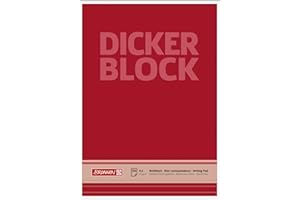 Brunnen 1052687 - Blocco per lettere, formato A4, a righe, 100 fogli, 60 g/m²
