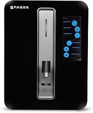 Faber Casper Plus RO + UV + Copper Guard, 10 Liters, 7 Stage Mineral Water Purifier with Upto 2500 TDS, Black