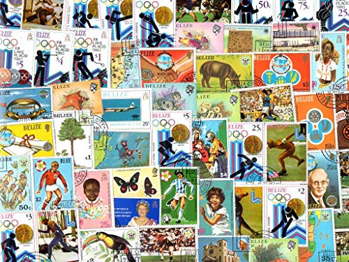 Preisvergleich Produktbild pghstamps Belize 300 Sammlung von verschiedenen Briefmarken für Sammler