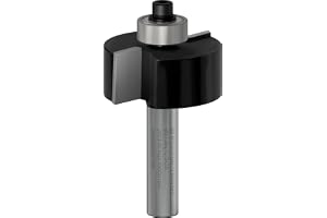 1x PRO Frässtål falsfräs | för Mjukt trä, Hårt trä, Ø 31,8 mm, Tillbehör Överfräsar, Kantfräs