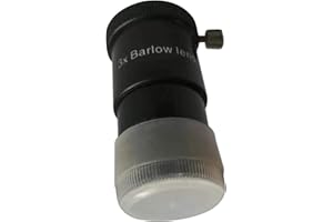 KESOTO 1.25'' Astronomy Telescope Eyepiece Barlow Lens 3X Fully Coated Film Clear Image Sharp View
