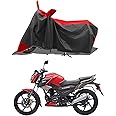 Nishi -UV Protection & Dustproof Cover for Bike (Black)-Suitable for All 125 CC Bikes: Honda SP/CB Shine/TVS Raider/Bajaj Platina/Hero Passion/Hero Glamour etc