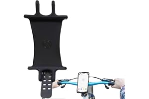 MBIYHGTA Support de vélo en silicone – Support de téléphone de vélo, support de téléphone portable de vélo en silicone à rotation à 360° | Accessoires universels de support de téléphone de vélo d'absorption de
