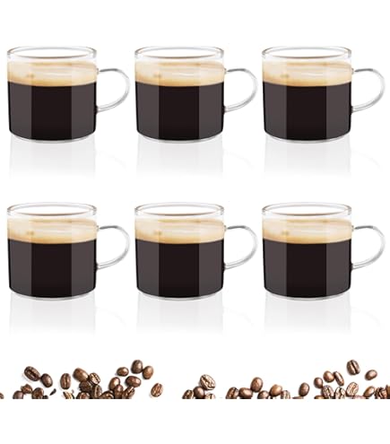 Gobelet Expresso - Au Grès Du Temps - Lot De 6