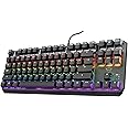 Trust Gaming GXT 834 Callaz Tastiera Meccanica TKL Compatta, Layout Italiano QWERTY, Switch Meccanici Outemu, Illuminazione O