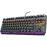 Trust Gaming GXT 834 Callaz Tastiera Meccanica TKL Compatta, Layout Italiano QWERTY, Switch Meccanici Outemu, Illuminazione O