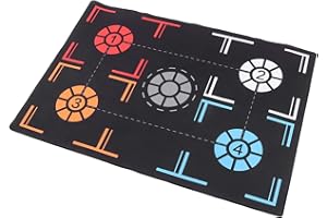 FOLOSAFENAR Tappetino da Allenamento per Pallacanestro, Antiscivolo, Resistente, Addensato, in Gomma Morbida per Interni