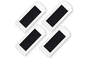 Rrochio Filtro HEPA per Ecovacs T30 OMNI, 4 Pezzi Filtri di Ricambio Lavabile per Robot Aspirapolvere DEEBOT T30S T30 Pro OMNI T30S PRO T30S COMBO COMPLETE Aspirapolvere Accessori Riutilizzabili