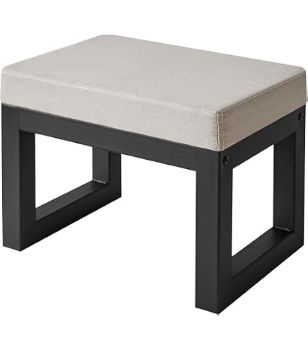 Lounge Pug Pouf Cubo Poggiapiedi Velluto a Coste Grigio Tortora- Big