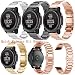 Produktbild lonshell bp0578 Silikon Ersatz Weiche Gurt Band, verstellbar Sport Armband mit Metall Verschluss für Garmin Fenix 5 GPS-Uhr