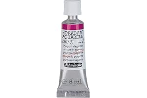 Schmincke – HORADAM® AQUARELL - feinste Künstler-Aquarellfarben, Purpur Magenta - 5 ml