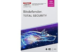 Bitdefender Total Security 2021 1 Gerät / 18 Monate (Code in a Box)|Standard|1|18 Monate|PC/Mac/Android|Download
