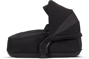 Silver Cross | Dune Compact Folding Carrycot | Foldable Travel Cot/Crib | Baby Travel | Pram Accessories | Travel Bag Included | Space