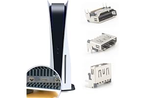 RongZy 3 x HDMI Port Socket for Sony Playstation 5 (PS5) Replacement HDMI Port Interface Connector Socket Vedio Interface
